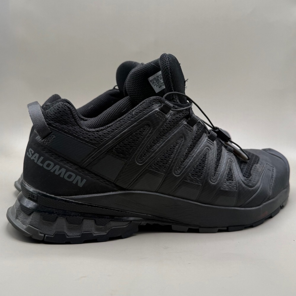 Salomon XA Pro 3D Trail Running Shoes Mens 9 416892 Quicklace Black